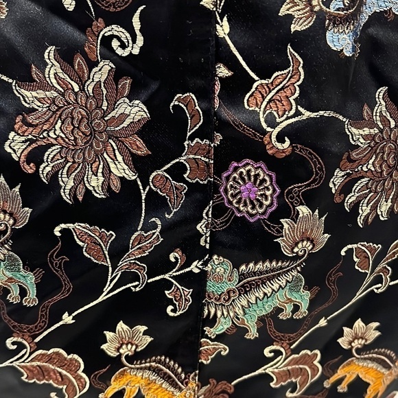 Joseph Ribkoff Chinese Dragon Brocade 2 piece Suit Jacket and Trousers 8/10 - Picture 15 of 17